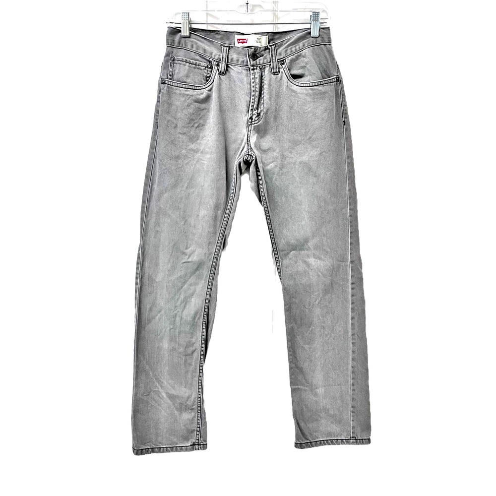 Levi’s Boy’s 511 Slim Fit Grey Denim Jeans Size 18 (29 x 29)